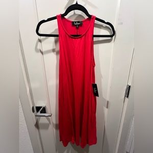 New with Tag Lulus Red Dress Size M